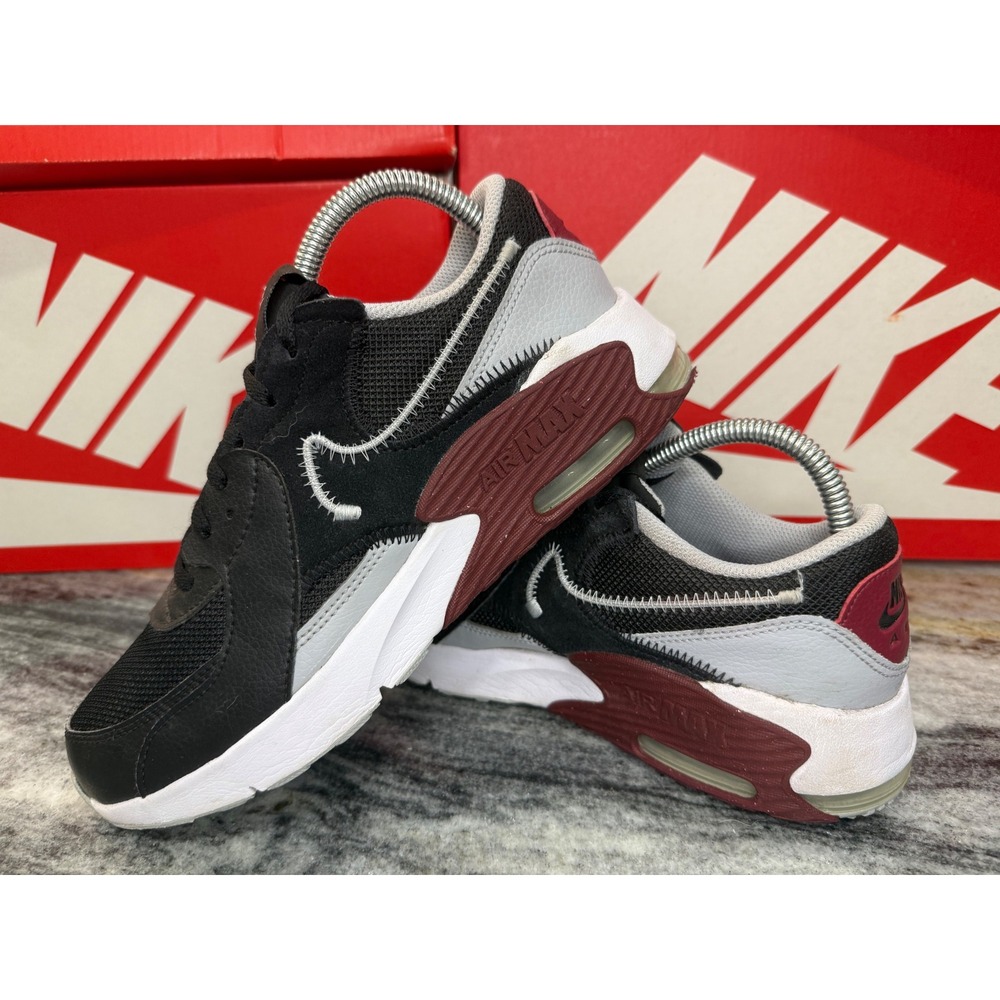 Nike Air Max Excee Women Black Dark Beetroot Wolf Grey DJ2003-001 Sneakers